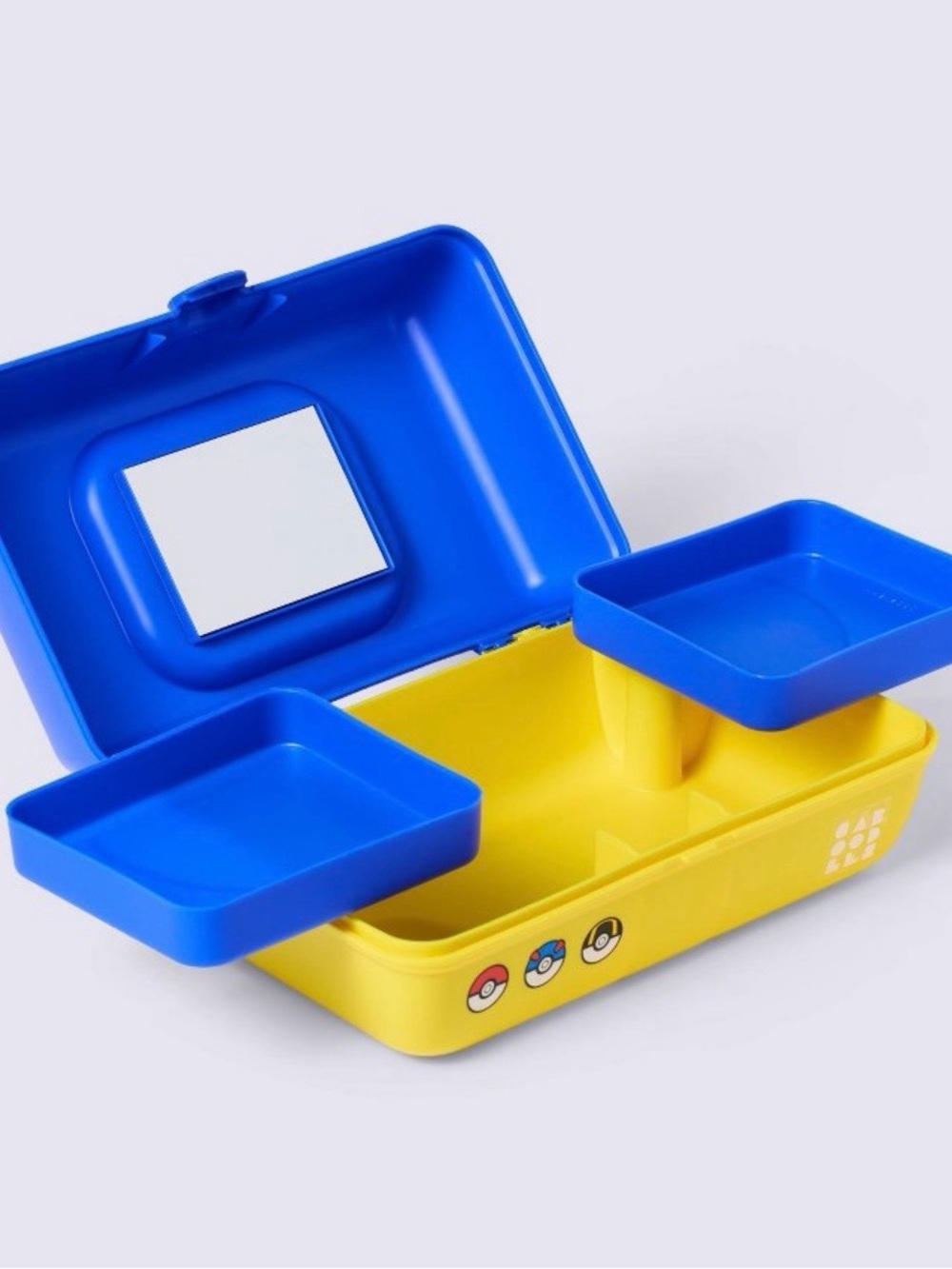 Caboodles Storage Stationary Case Box Pokémon Target Limited Poke Ball BRAND NEW - Picture 2 of 3